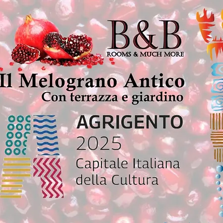 ベッド・アンド・ブレックファスト Il Melograno Antico Con Terrazza E Giardino